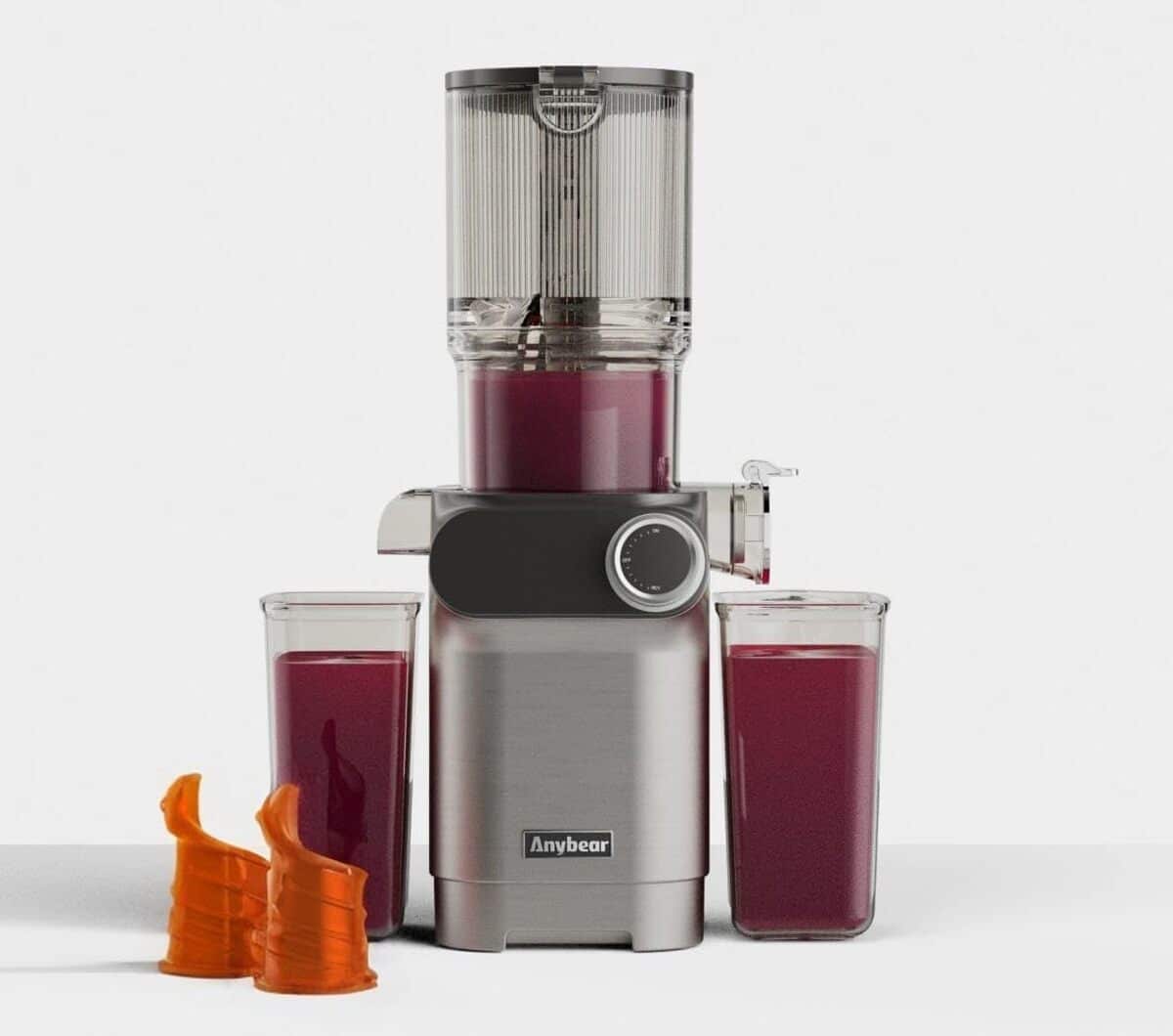 Test presse-agrumes Anybear 200 W ร mastication lente