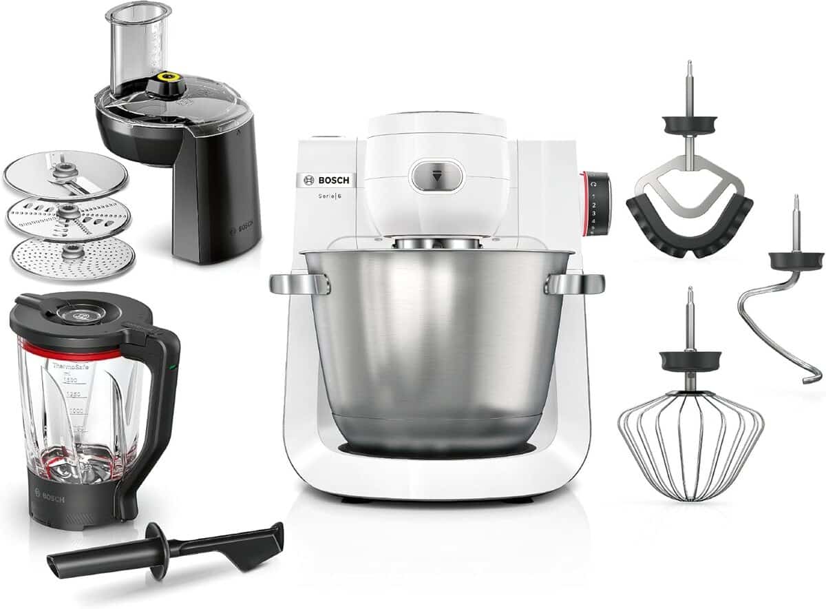 Test : robot pรขtissier Bosch MUMS6EW22 1600W