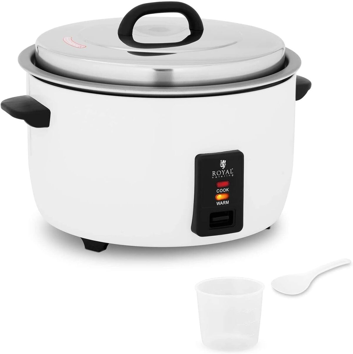 Test du cuiseur ร riz Royal Catering 2 650 W, 19 litres pour restaurant