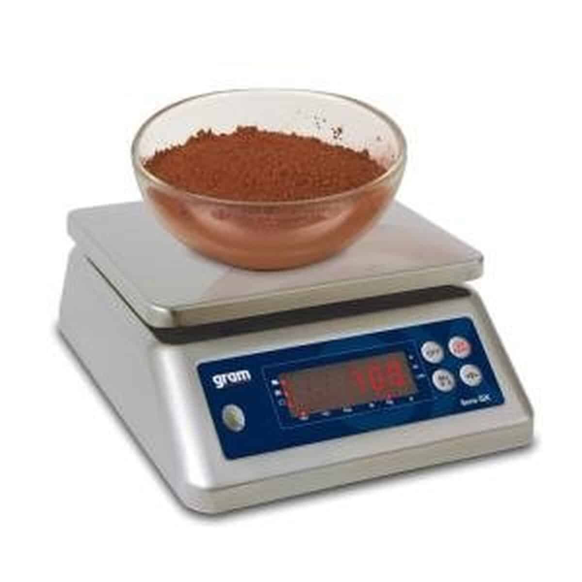 Test de la balance รฉtanche 6kg/0.5g pour mรฉtiers de l'alimentaire