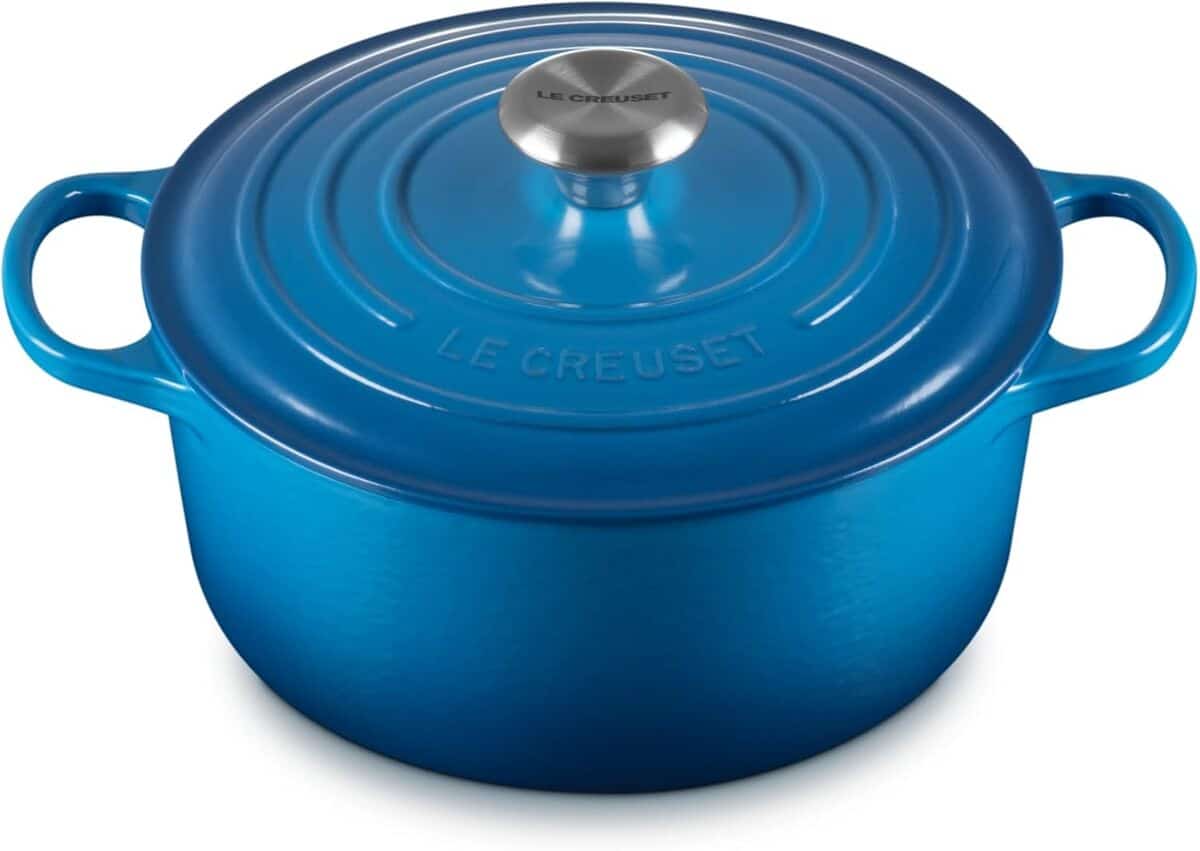 Test de la cocotte Signature 24 cm Le Creuset Bleu Marseille