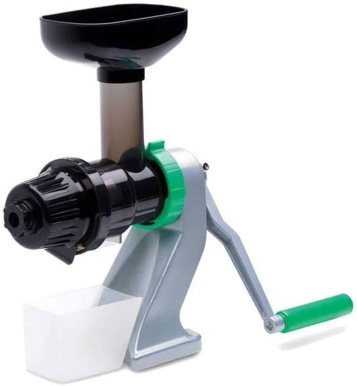 Test de l'extracteur manuel Tribest Z-Star 710 argenté