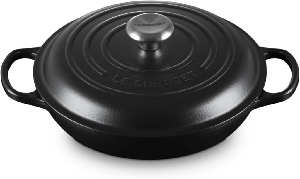 Test du faitout Le Creuset Signature en fonte émaillée 26 cm