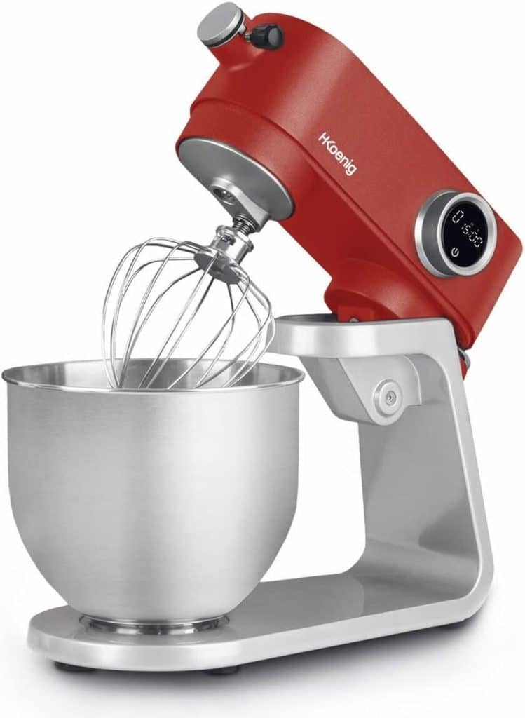 Test du robot H.Koenig KM124 : pétrin multifonctions 800W