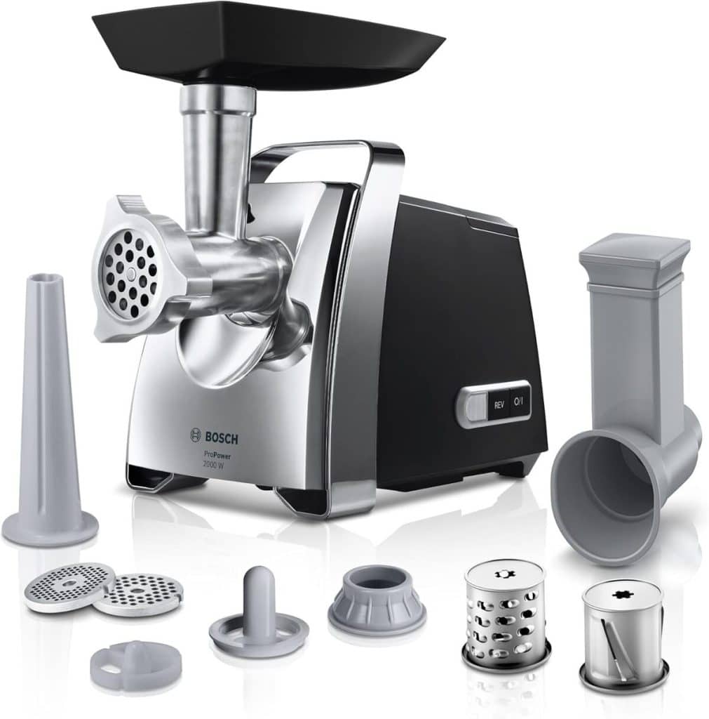 Test : hachoir Bosch ProPower MFW67440, puissance 700 W