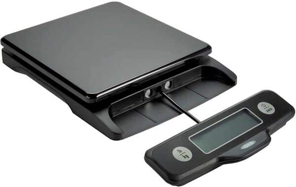 OXO Good Grips Balance alimentaire avec présentoir extractible Noir 2,3 kg