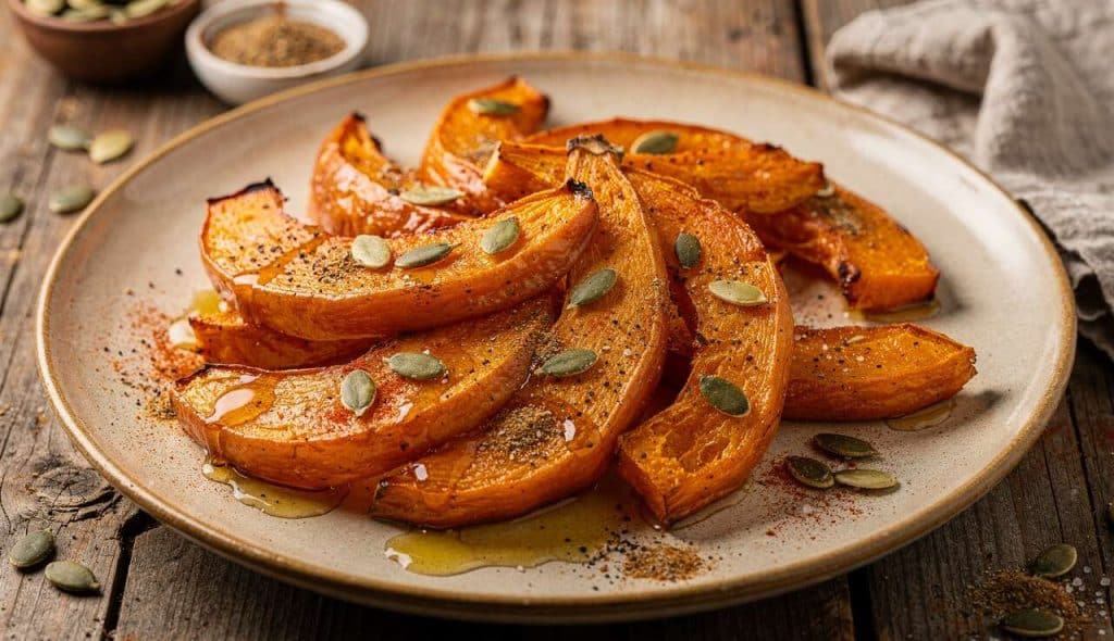 Potimarron rôti aux épices : recette savoureuse