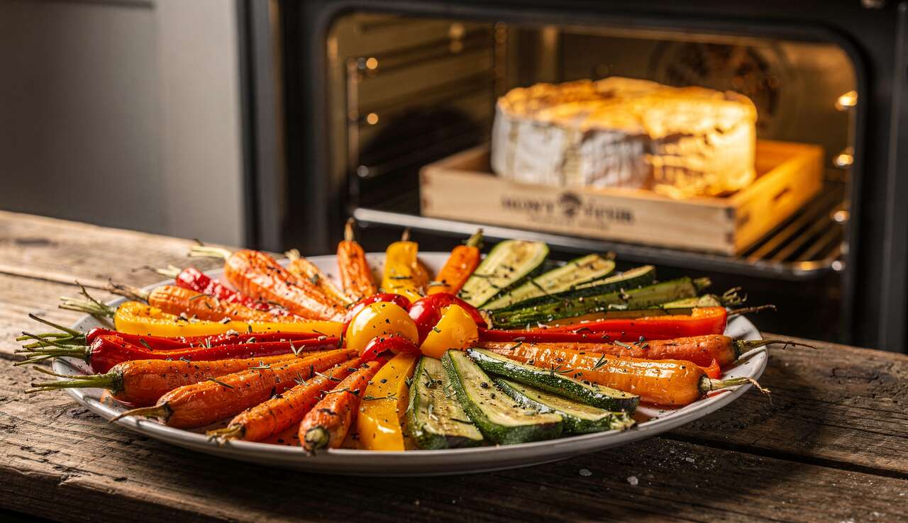 L&eacute;gumes r&ocirc;tis : un accompagnement sain et d&eacute;licieux