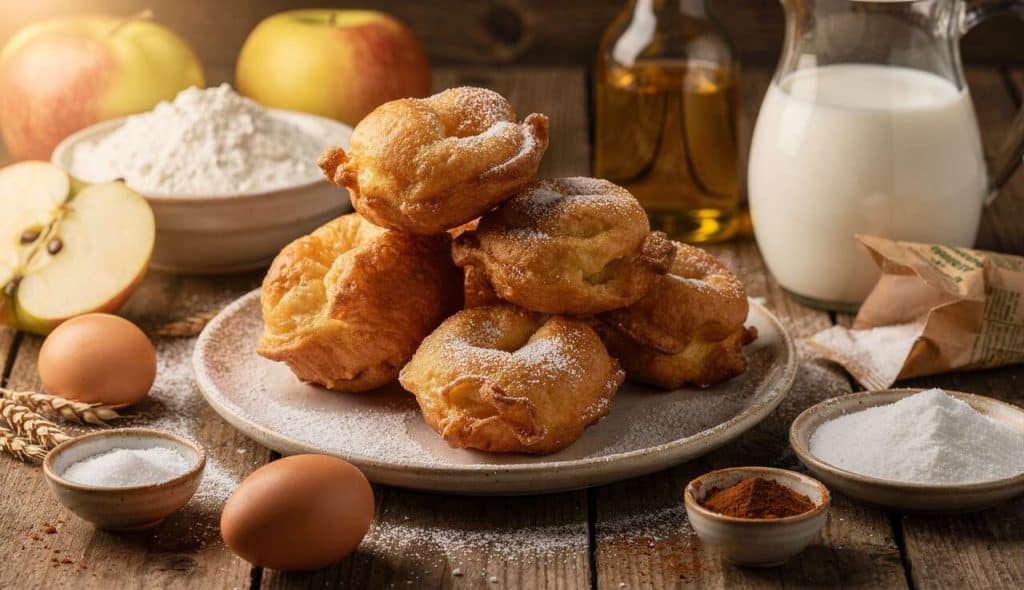 Beignets de Pommes Moelleux et Faciles