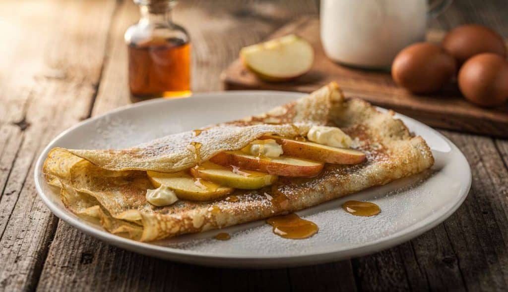 Bouligou Limousin : délicieuse Crêpe aux Pommes
