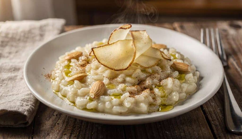 Célérisotto : risotto de Céleri et Amande Savoureux