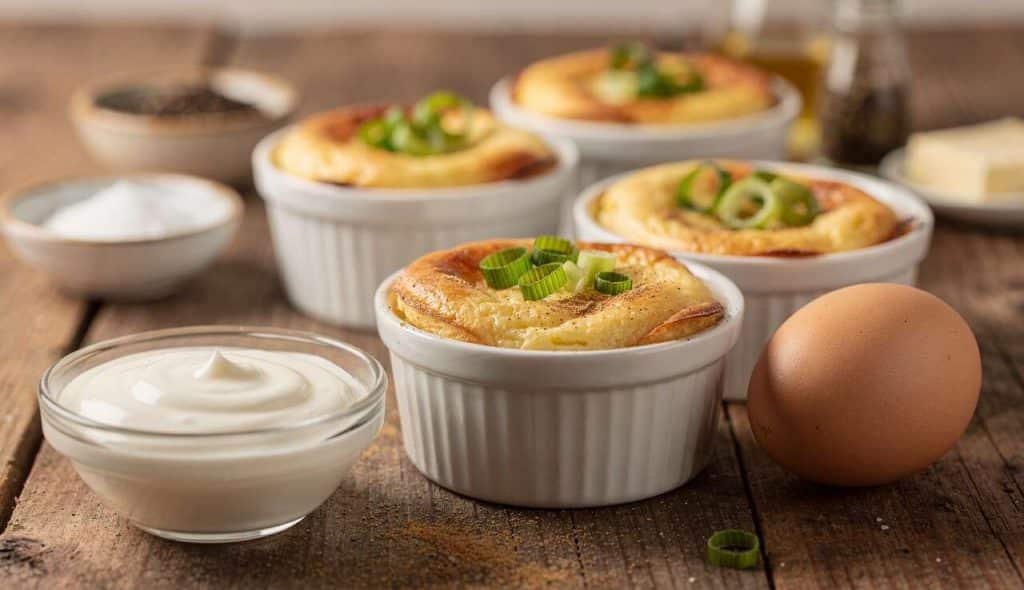 Recette facile : flans aux poireaux