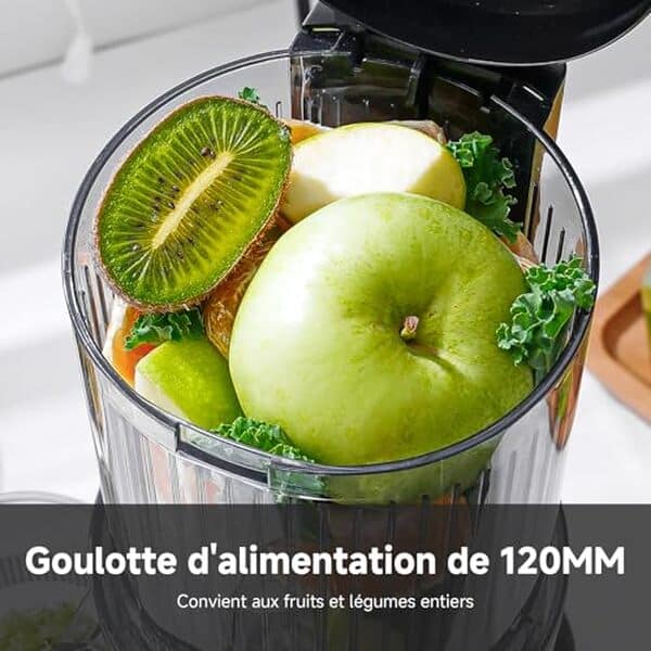 Découvrez notre test détaillé du slow juicer AMZCHEF, l'extracteur de jus vertical qui allie efficacité et performance pour une alimentation saine au quotidien.