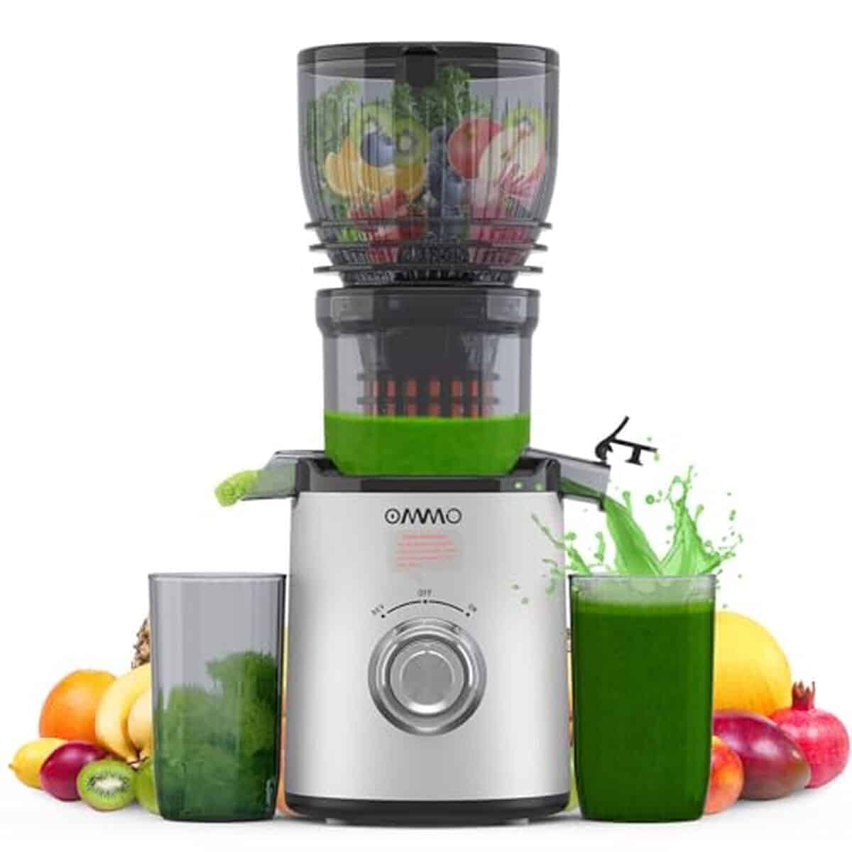 Test de l'extracteur OMMO Slow Juicer 300W : efficacité et design