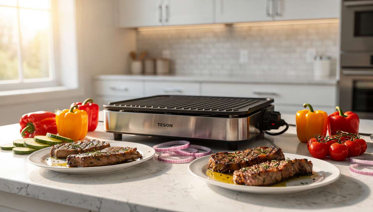 Comment utiliser un grill électrique : pour des grillades toute l'année