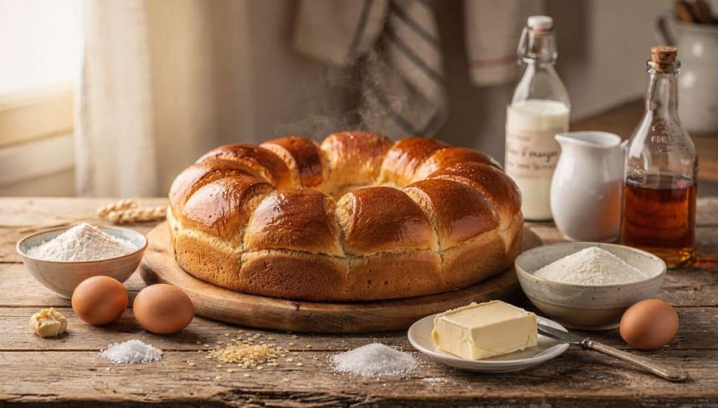 Pogne de Romans : recette de la Brioche Traditionnelle
