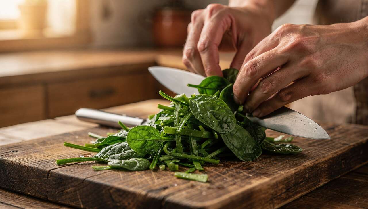 Recettes simples à base d'épinards frais