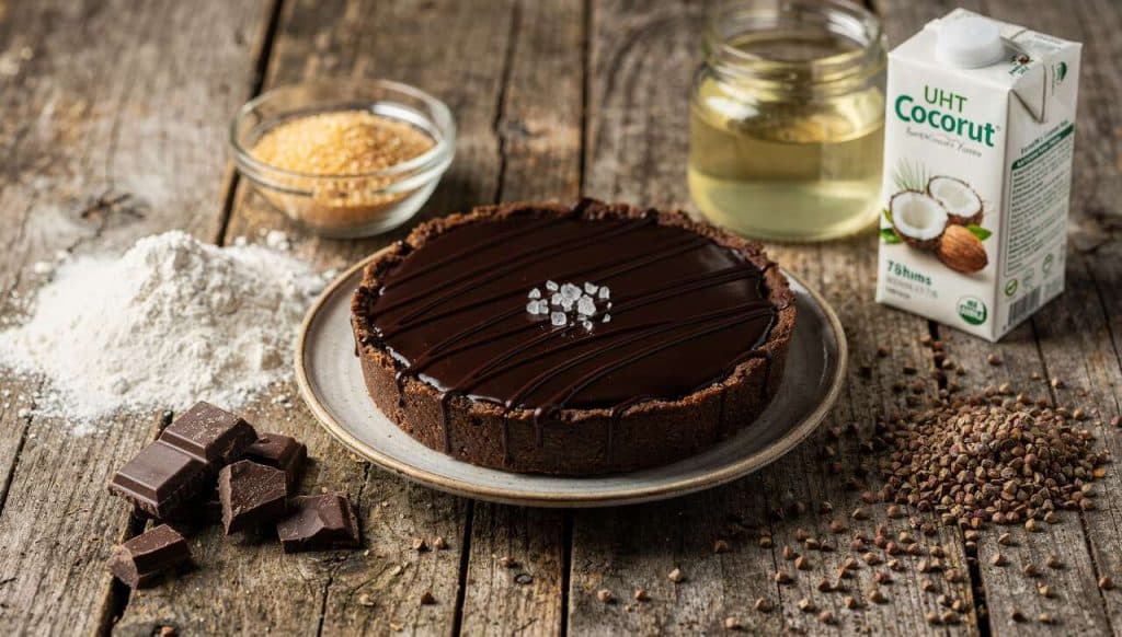 Tarte au chocolat et sarrasin : recette gourmande