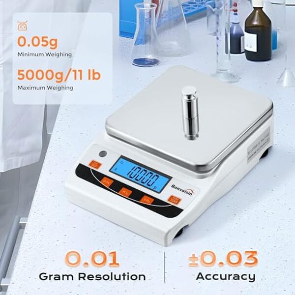 Découvrez la balance Bonvoisin 5000g : performance, précision et polyvalence pour vos pesées de précision, un outil indispensable pour les professionnels comme pour les amateurs