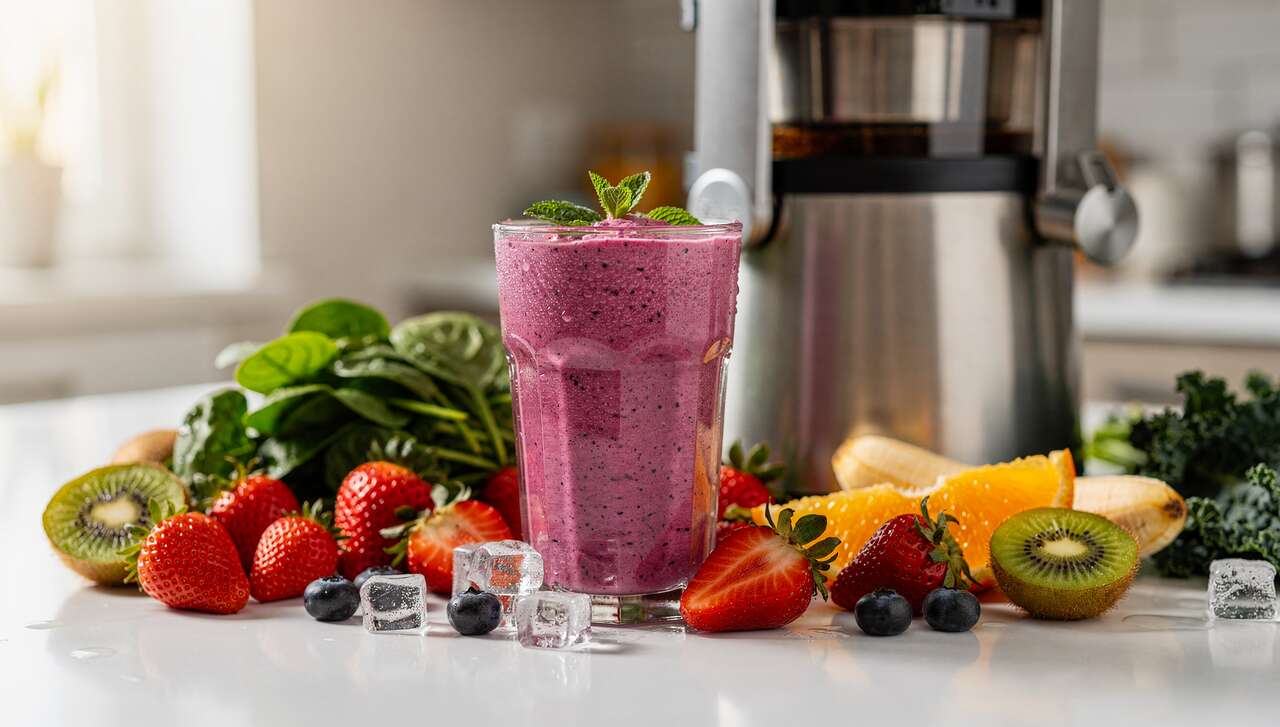 Utilisation du presse-agrumes pour des saveurs vitaminées