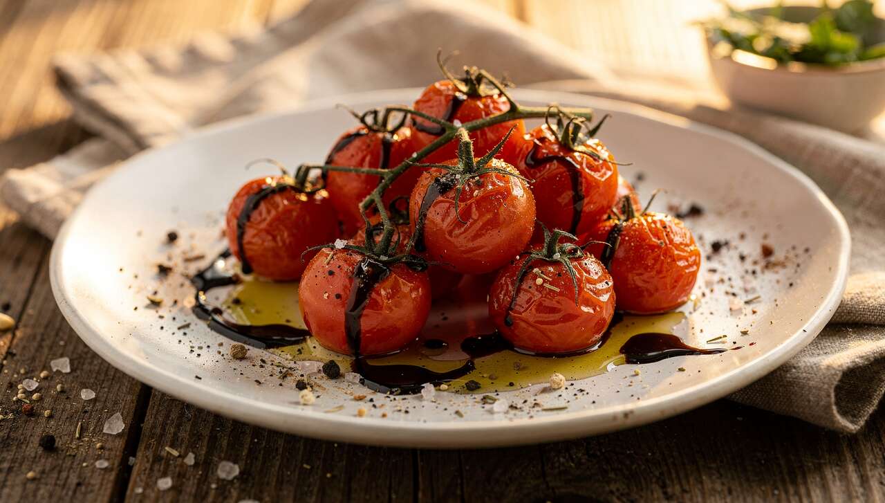Tomates cerises rôties au four : recette savoureuse et facile