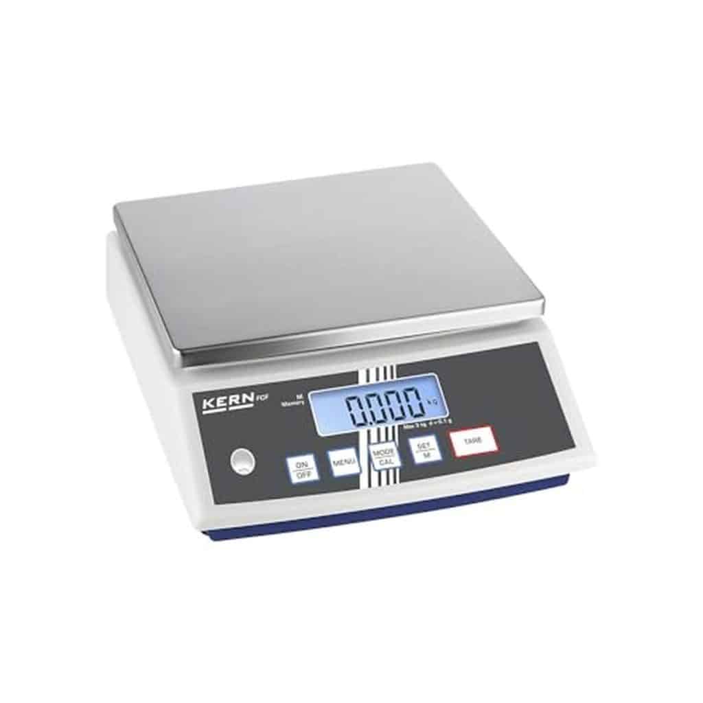 Test de la balance de table Kern FCF 30K-3