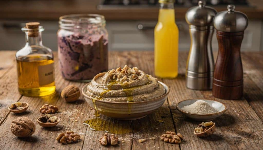 Caviar d'aubergines aux noix : recette facile et savoureuse