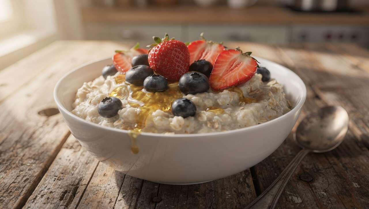 Recette de base : bouillie d'avoine