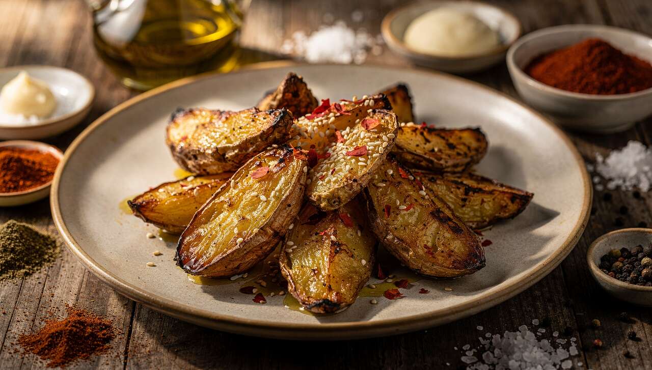 Topinambours rôtis au Ras El Hanout : recette savoureuse