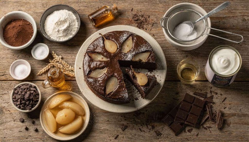 Gâteau Poirier Au Chocolat : recette De Fête Gourmande