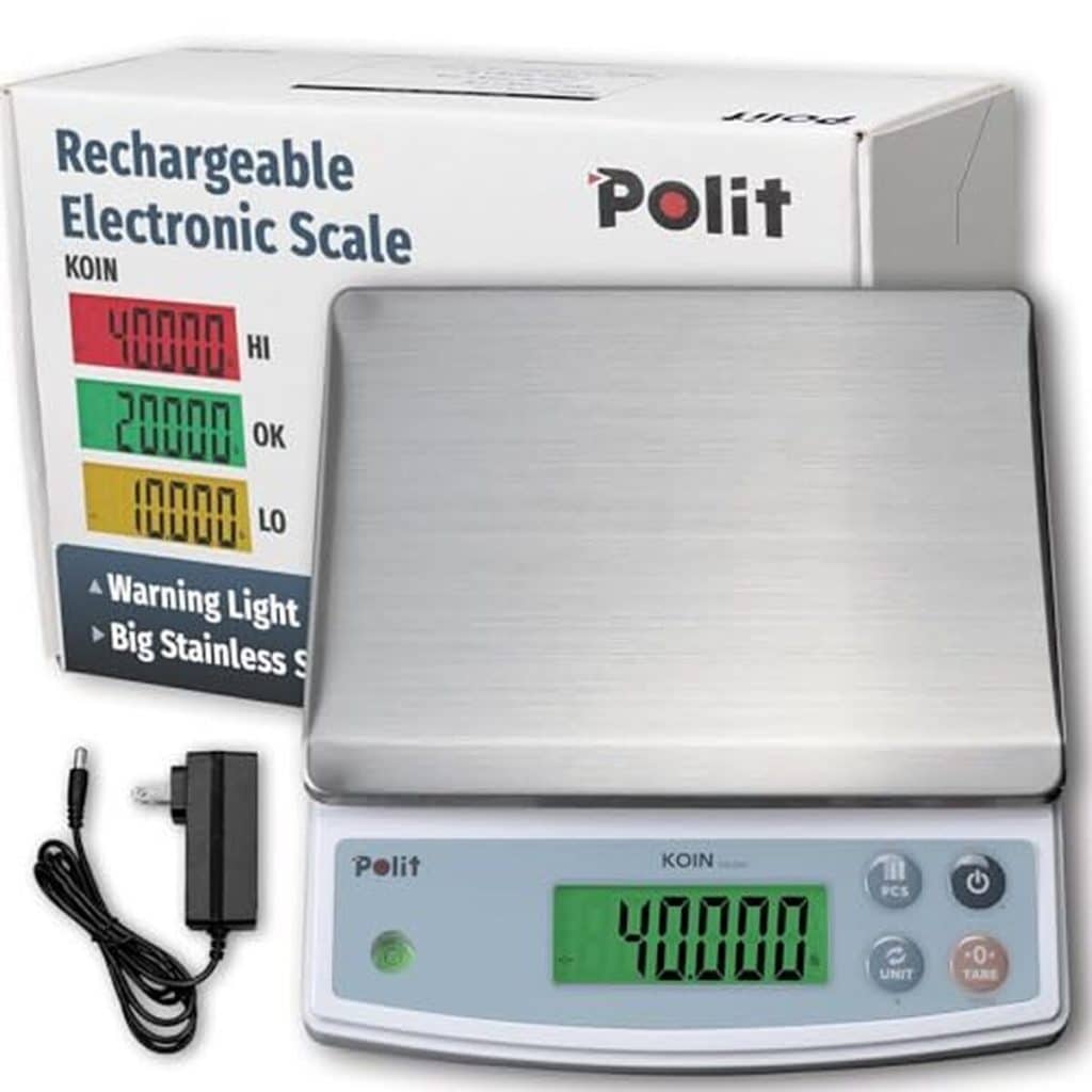 Test : balance de cuisine numérique Polit Koin 18 kg avec écran lcd