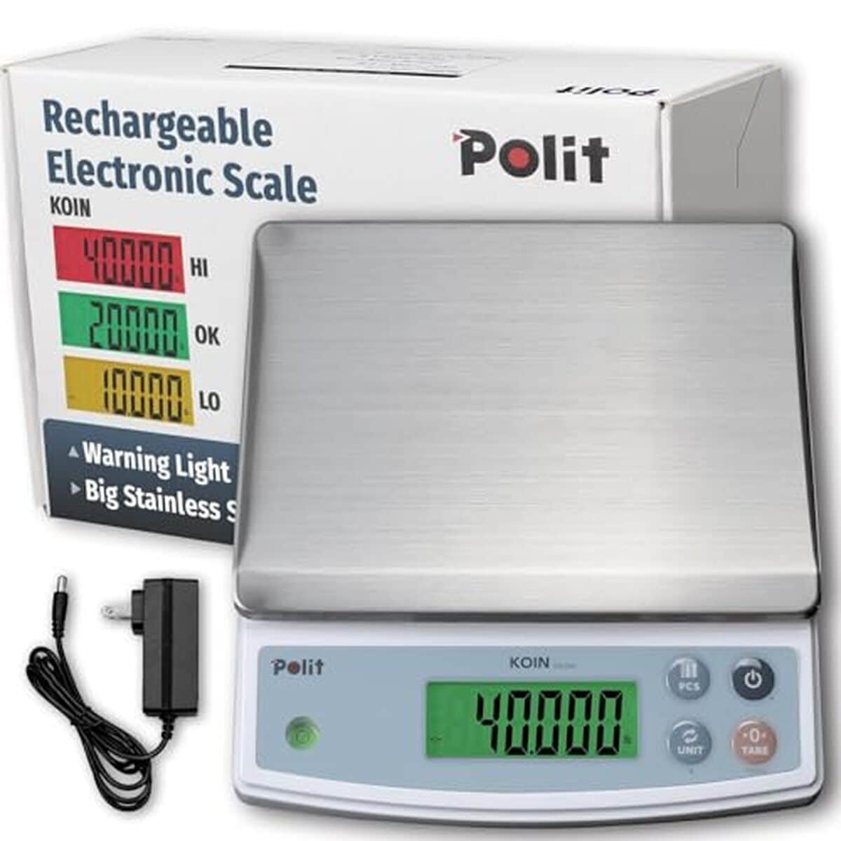 Test : balance de cuisine numérique Polit Koin 18 kg avec écran lcd