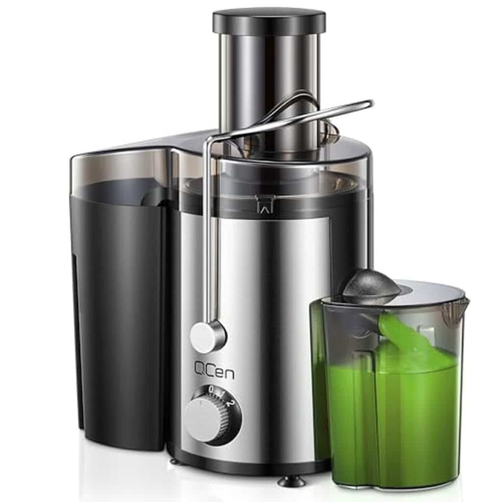 Test de l'extracteur de jus 800W avec large goulotte