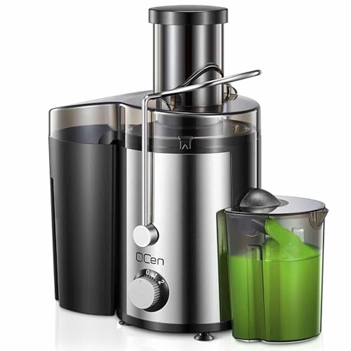 Test de l'extracteur de jus 800W avec large goulotte