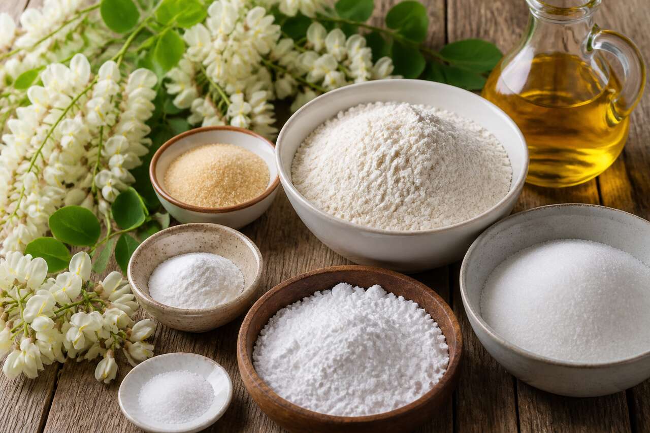 Recette facile : beignets de fleurs d'acacia