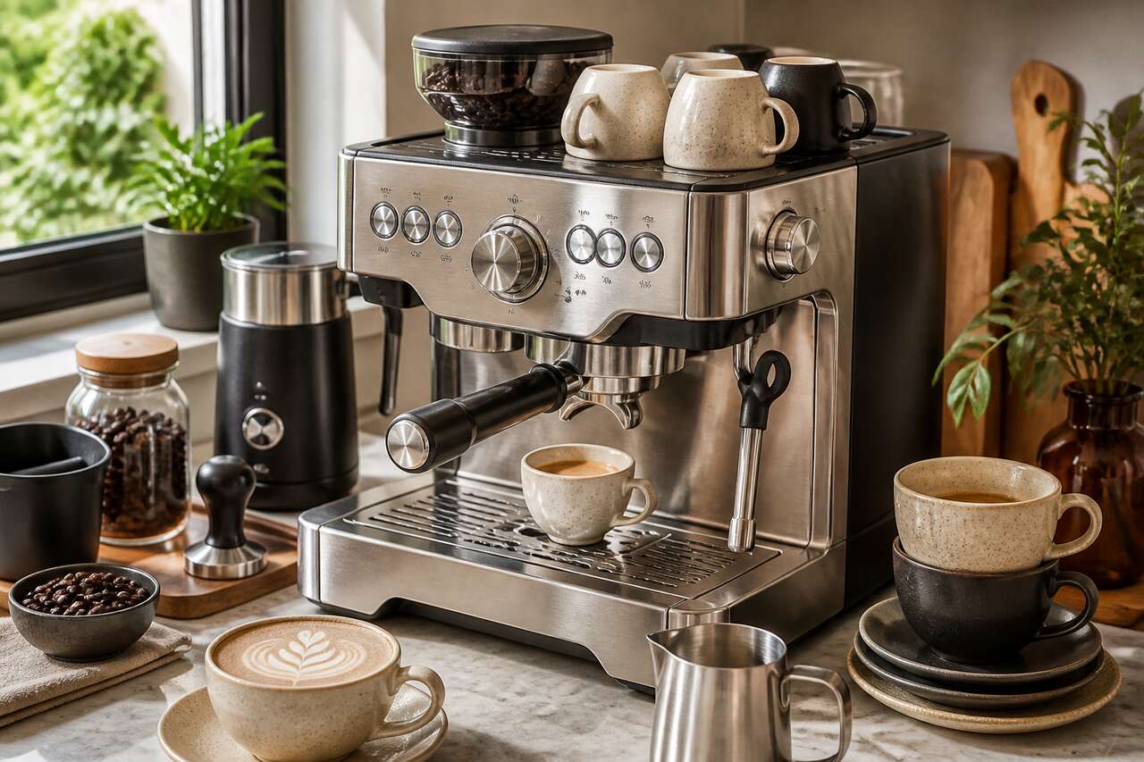Réaliser différentes boissons avec votre machine à café