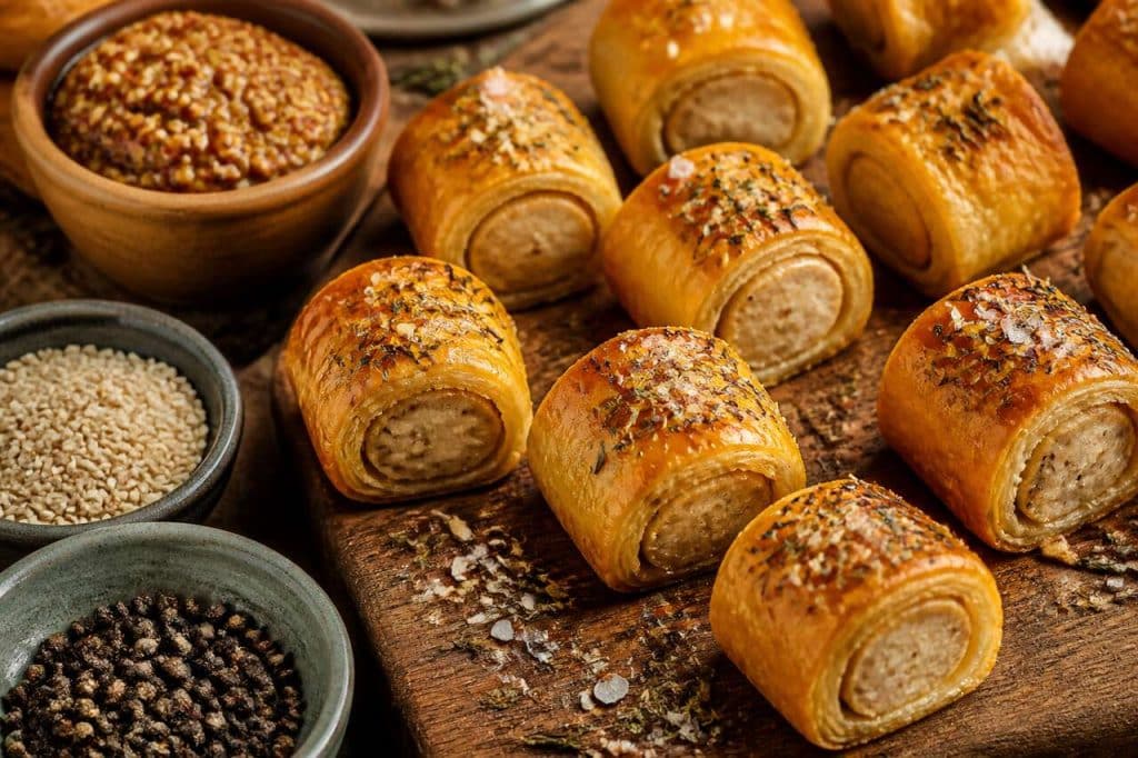 Bouchées de boudin blanc : recette gourmande