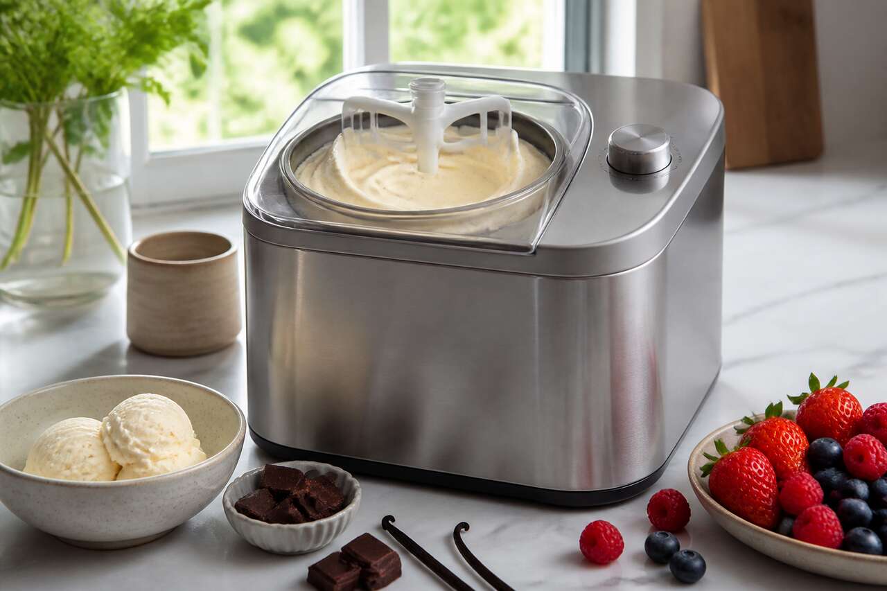 Comment utiliser une sorbetière : glaces maison, l’été à volonté