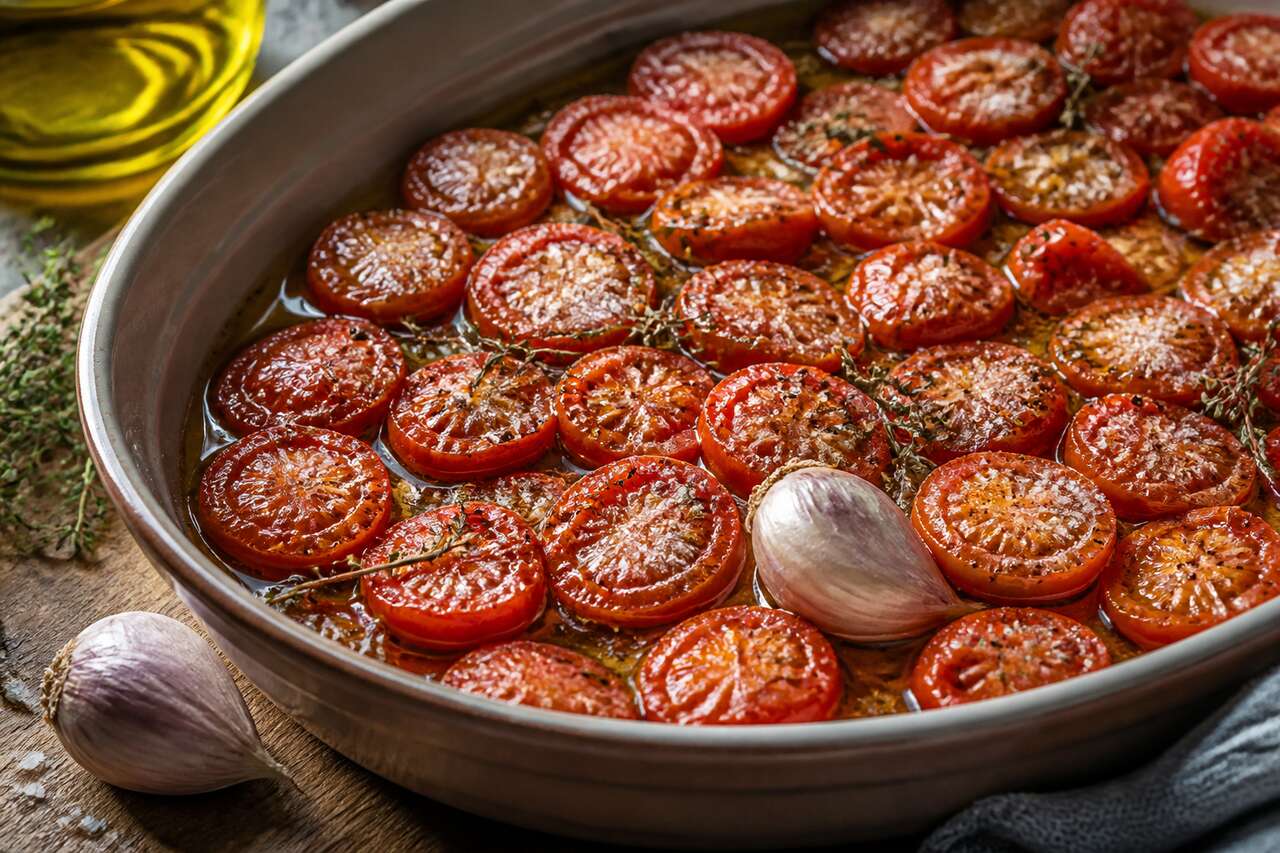 Recette facile de tomates confites maison