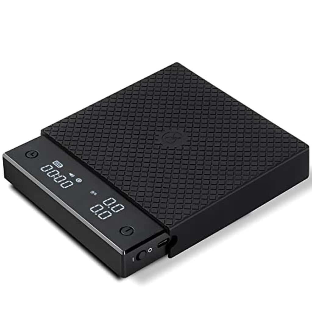 Test de la balance numérique TIMEMORE Black Mirror Basic PRO pour barista