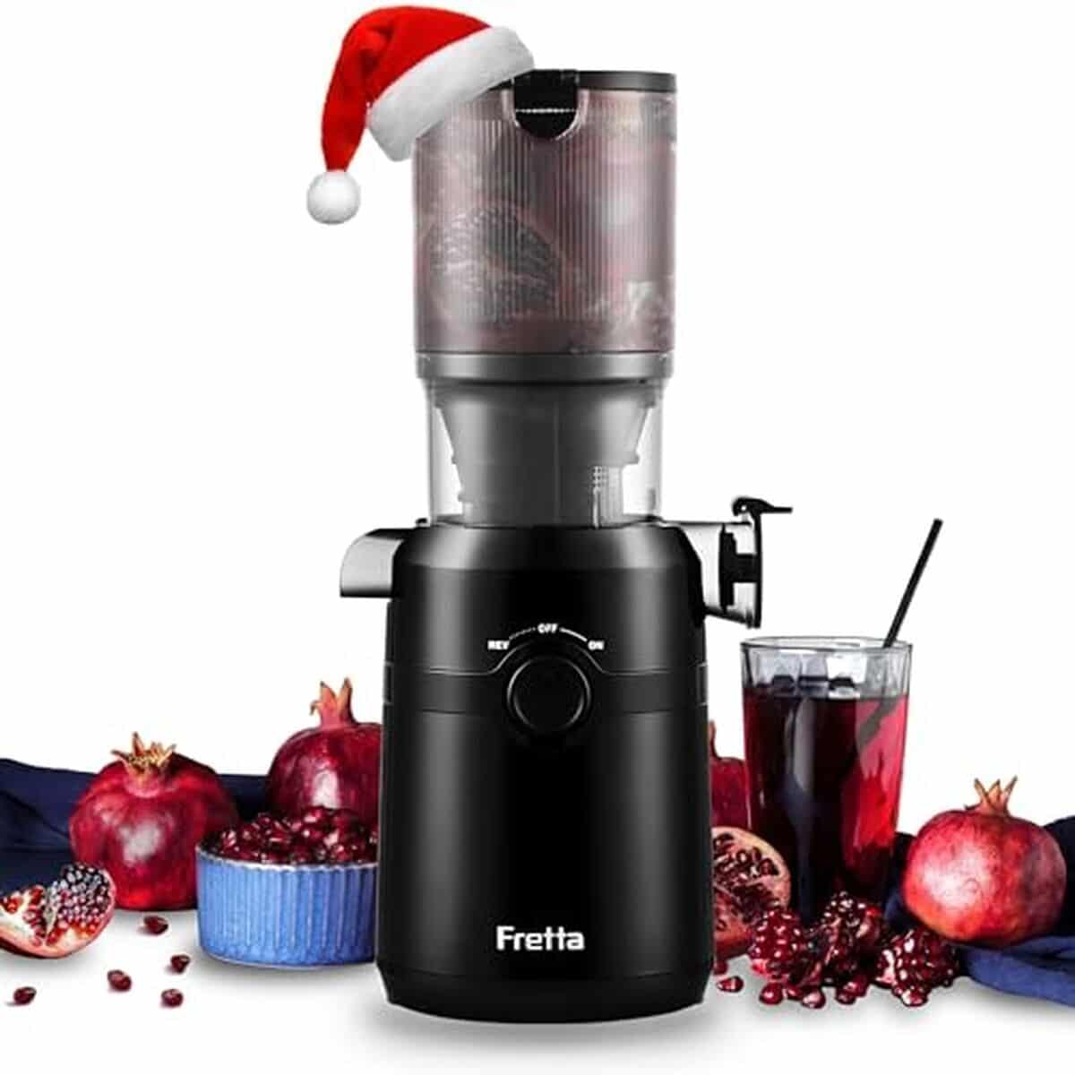 Test : extracteur de jus Fretta grande capacité à pression froide