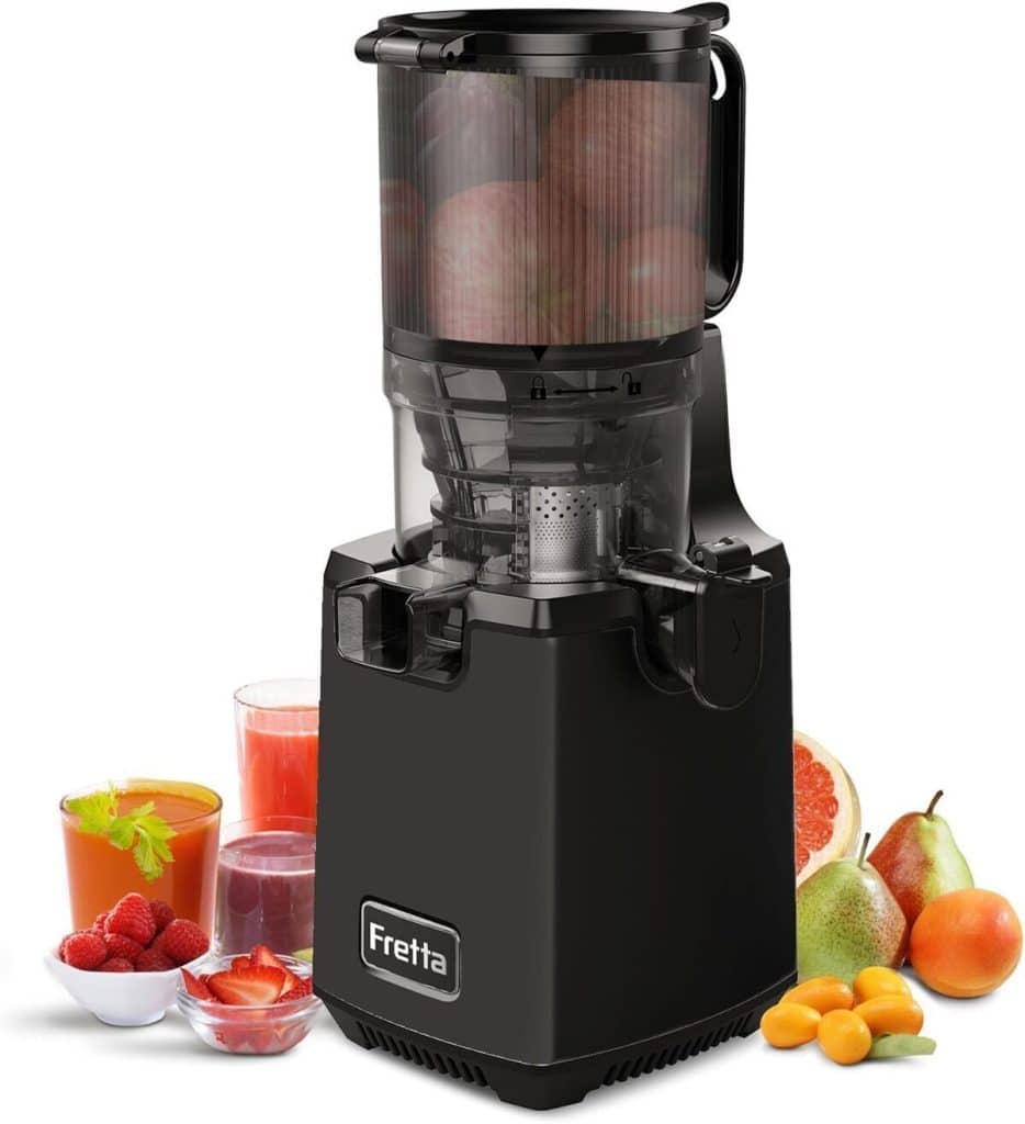 Test Fretta extracteur de jus à mastication lente 250W