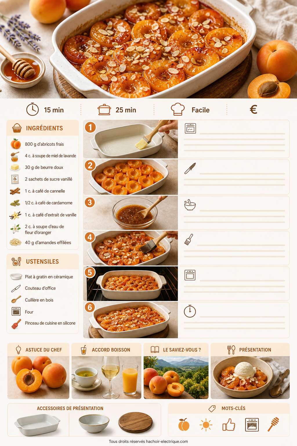 Fiche recette Comment cuisiner les abricots ?
