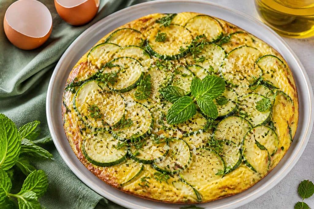 Recette D'Omelette Courgette Menthe : fraîcheur Et Saveur