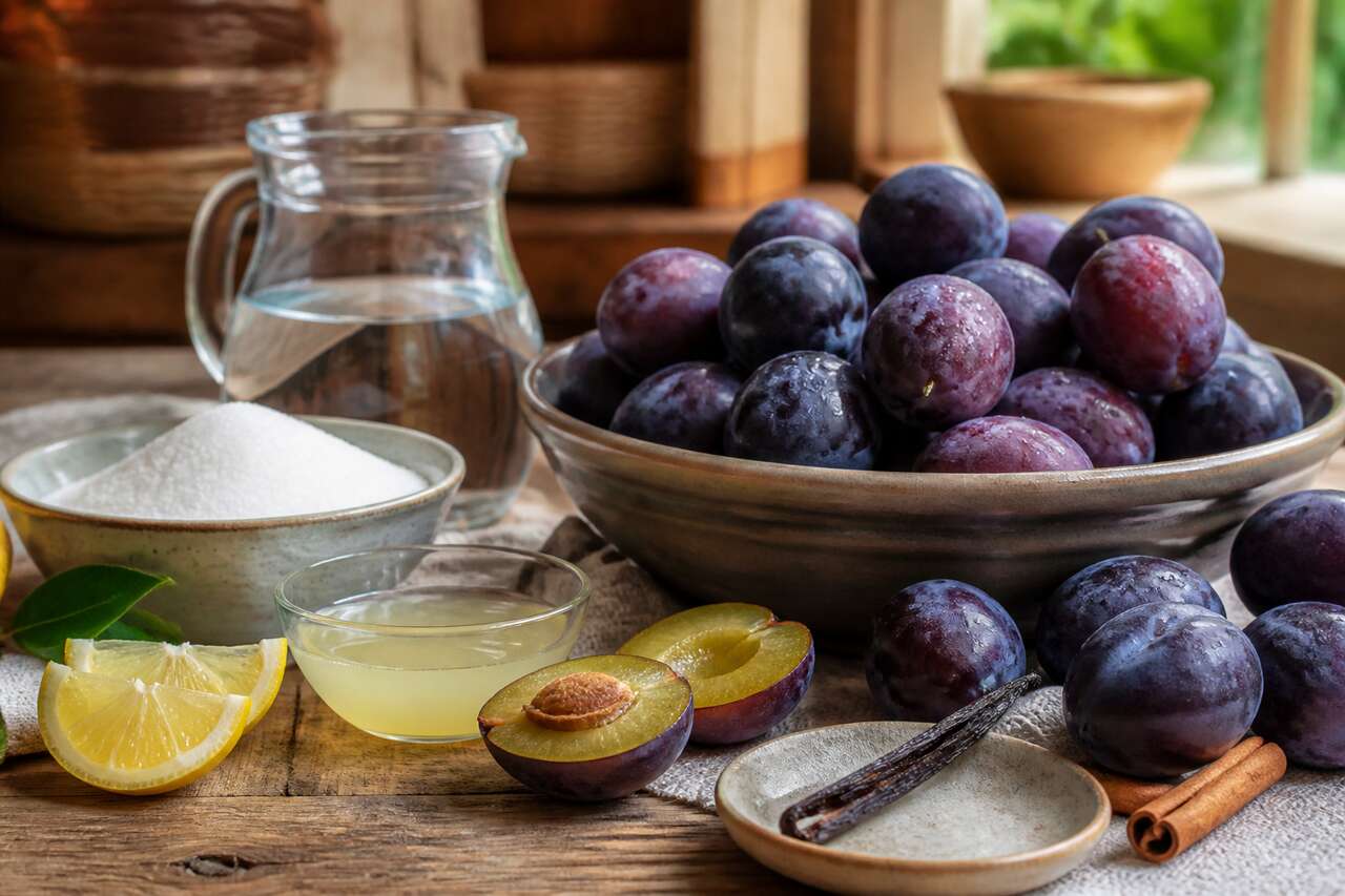 Conserves de prunes au naturel : la recette facile