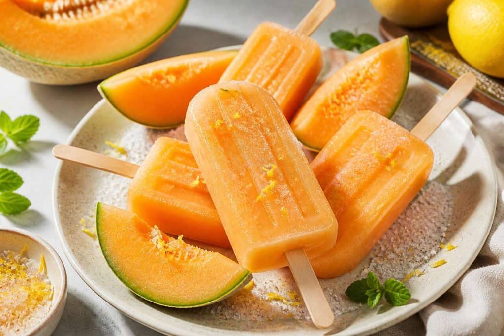 Esquimaux au melon : recette de sorbet sans sorbetière