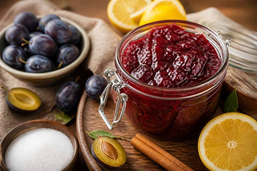 Recette de confiture de prunes sauvages maison