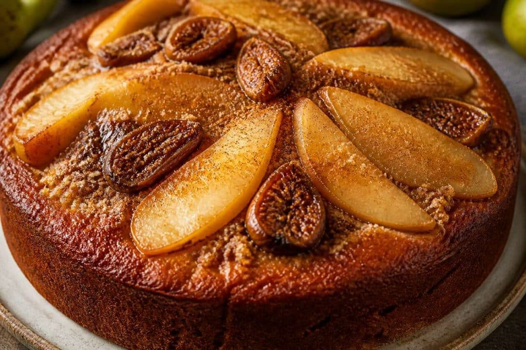 Délicieux Moelleux Figues Poire : recette Gourmande