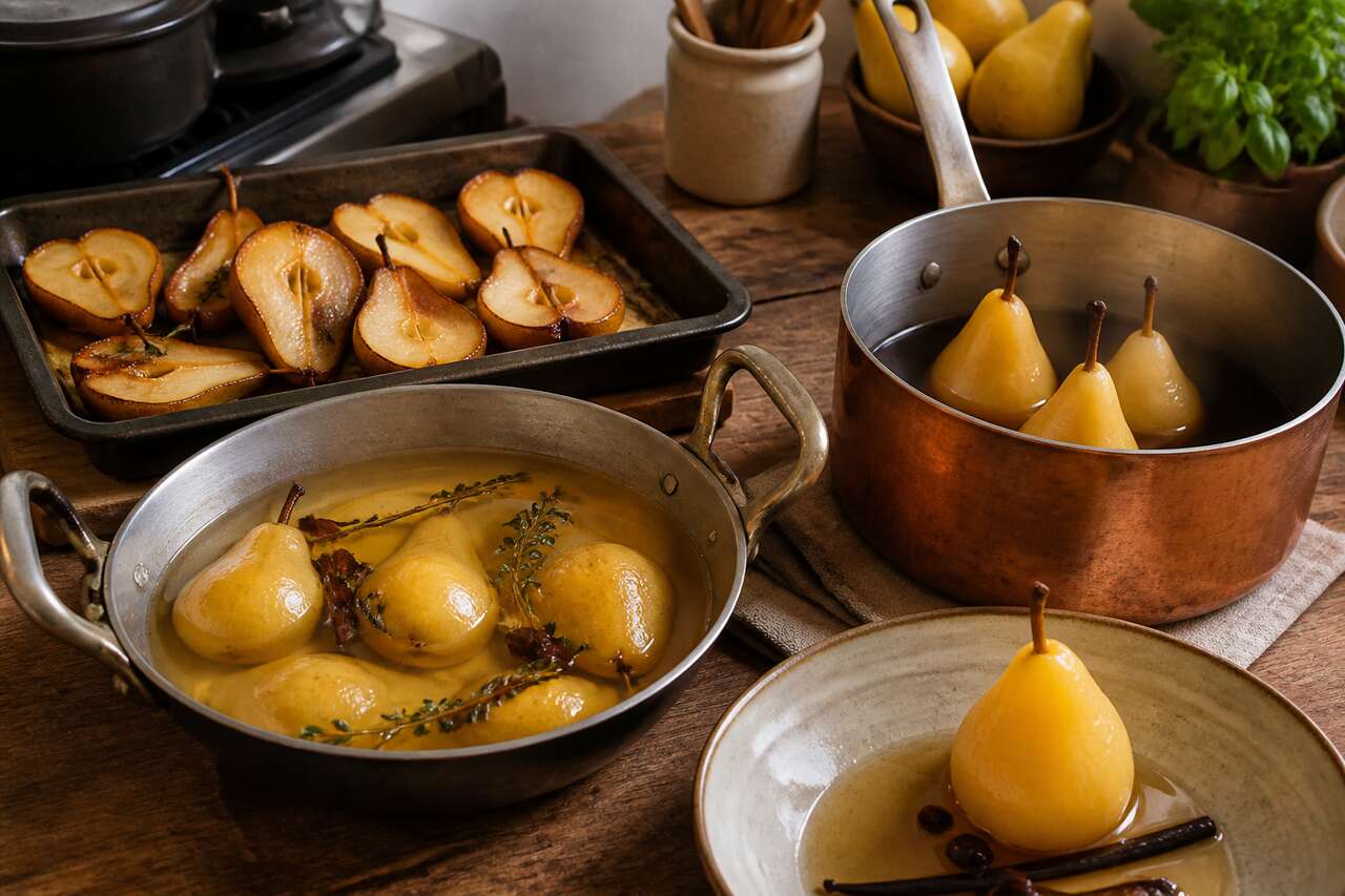 Cuissons faciles au four et pochage: rôtir, confire, pocher sans se tromper Cuissons faciles au four et pochage: rôtir, confire, pocher sans se tromper