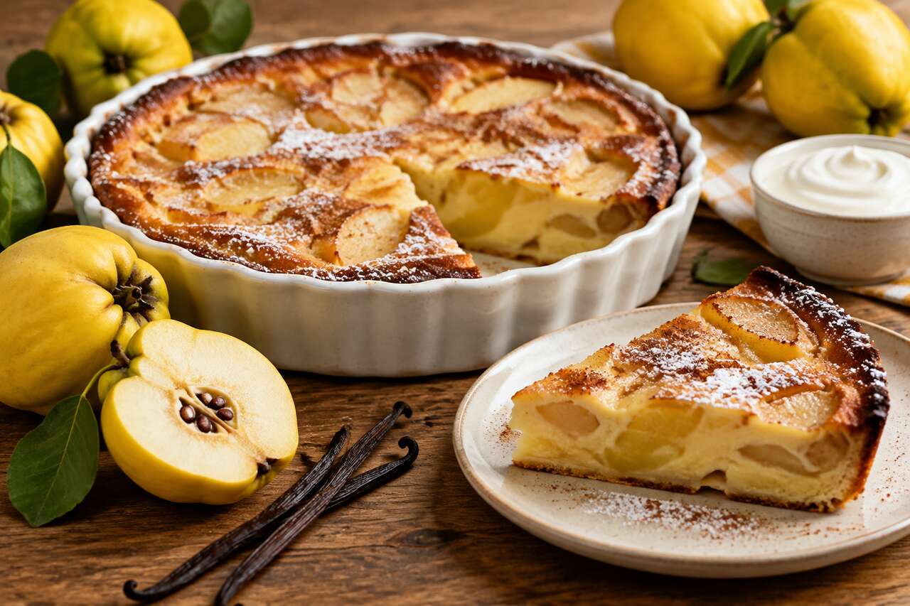 Clafoutis aux coings : recette gourmande et facile